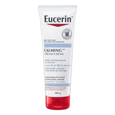EUCERIN Calming Daily Moisturizing Cream for Dry Itchy Skin, 200 g $8.99 (Reg $12.97)
