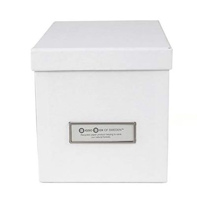 Bigso Kristina DVD/CD Box, White $13.47 (Reg $22.07)