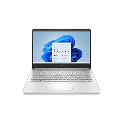 HP 14 Laptop, Intel Pentium Silver N6000, 4 GB RAM, 256 GB SSD, 14-Inch FHD Display, Windows 11 Home, with Amazon Alexa Voice Service Support, Silver, 14-dq3016ca, 2022 Model (2L7U4UA) $336.6 (Reg $400.31)