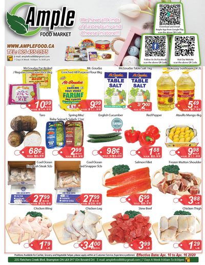 Ample Food Market Flyer April 10 to 16