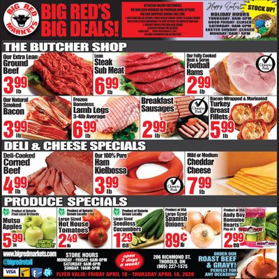 Big Red Markets Flyer April 10 to 16