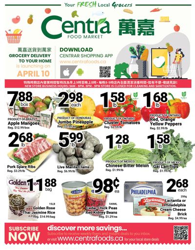 Centra Foods (Barrie) Flyer April 10 to 16