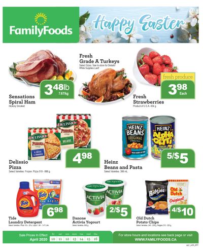 Family Foods Flyer April 10 to 16