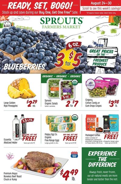 Sprouts Weekly Ad Flyer Specials August 24 to August 30, 2022