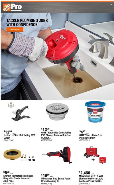 The Home Depot Weekly Ad Flyer Specials August 22 to August 29, 2022