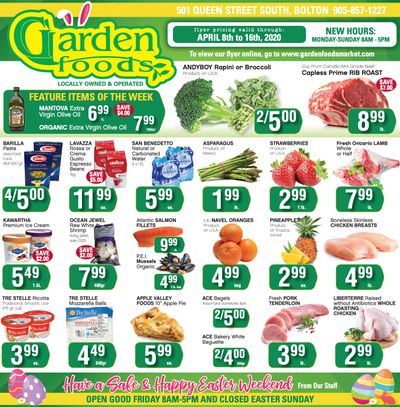 Garden Foods Flyer April 8 to 16 Garden Foods Flyer April 8 to 16