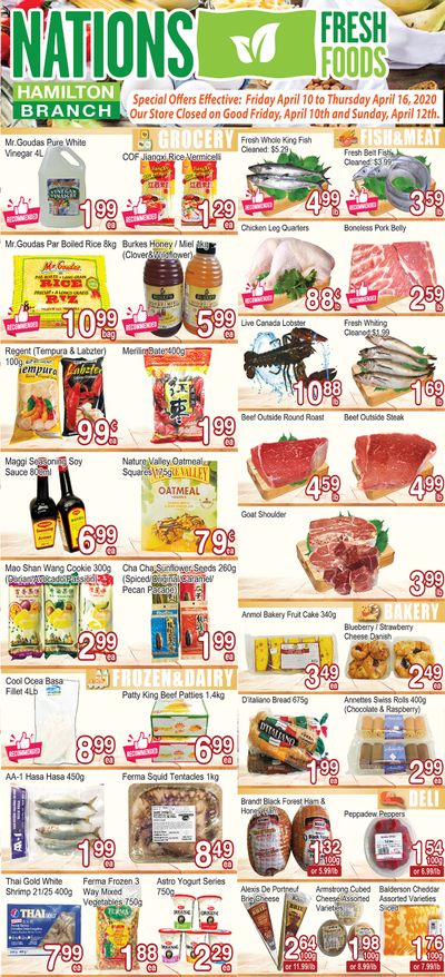 Nations Fresh Foods (Hamilton) Flyer April 10 to 16