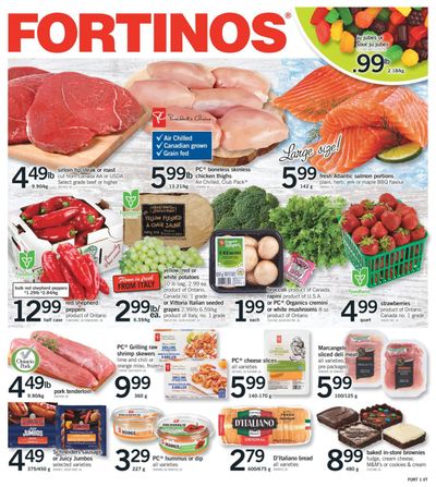 Fortinos Flyer August 25 to 31