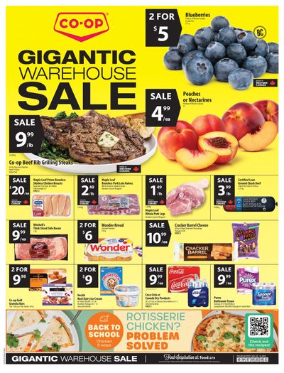 Co-op (West) Food Store Flyer August 25 to 31