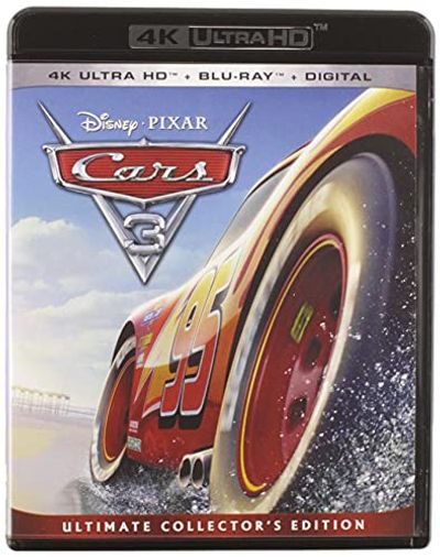 Cars 3 [4K] (Bilingual) [Blu-ray] $17.79 (Reg $24.99)