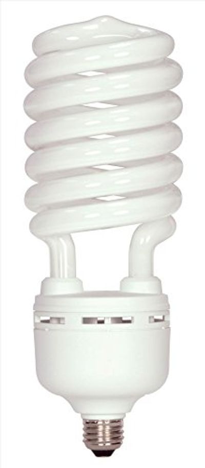 Satco Products S7377 105-Watt (400-Watt) 7000 Lumens Hi-Pro Spiral CFL Daylight White 5000K Medium Base 120-Volt Light Bulb $27.03 (Reg $45.53)