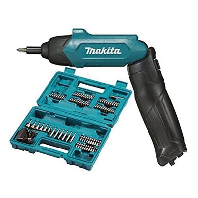 Makita DF001DW 3.6V Lithium-Ion 1/4" Hex Screwdriver Kit, Teal, 3.6V $39.98 (Reg $49.97)