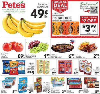 Pete's Fresh Market (IL) Weekly Ad Flyer Specials August 24 to August 30, 2022