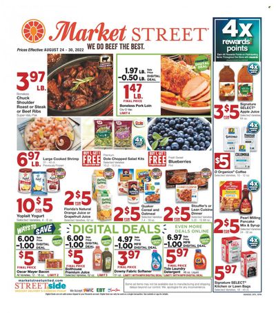 Market Street (NM, TX) Weekly Ad Flyer Specials August 24 to August 30, 2022