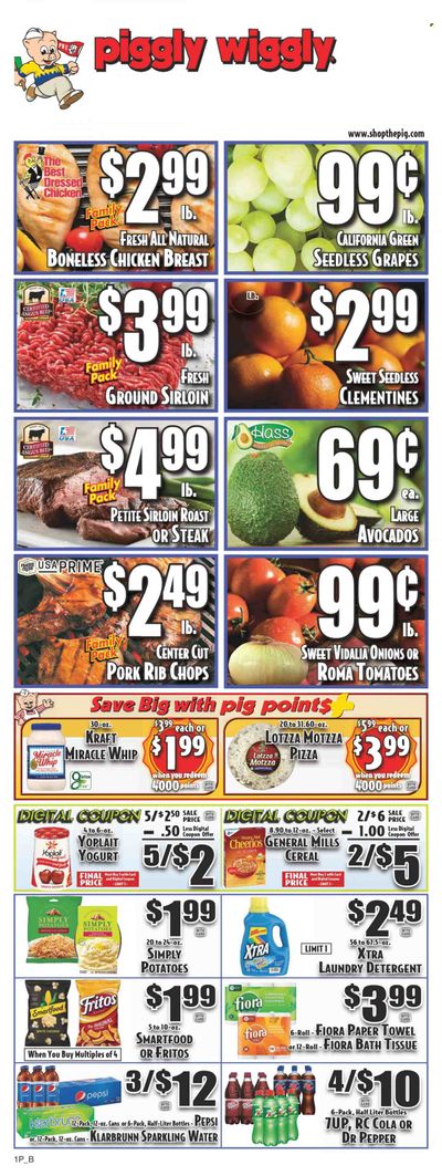 Piggly Wiggly (GA, SC) Weekly Ad Flyer Specials August 24 to August 30, 2022