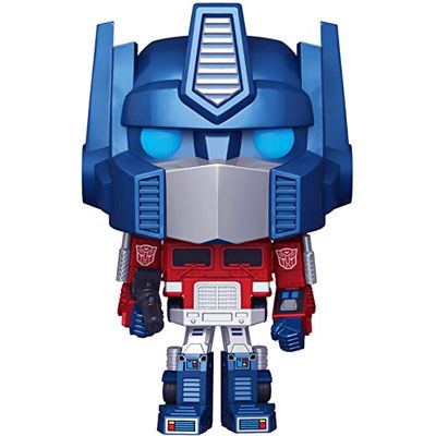 Funko Pop! Retro Toys: Transformers - Metallic Optimus Prime Amazon Exclusive, 3.75 inches $18.43 (Reg $28.20)