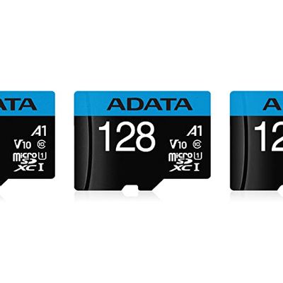 ADATA Premier 128GB MicroSDHC/SDXC UHS-I Class 10 V10 A1 Memory Card with Adapter Read up to 100 MB/s (AUSDX128GUICL10A1-RA1) $15.99 (Reg $26.74)