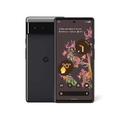 Google Pixel 6, 5G Android Phone - Unlocked Smartphone with Wide and Ultrawide Lens - 128GB - Stormy Black $699.99 (Reg $799.00)