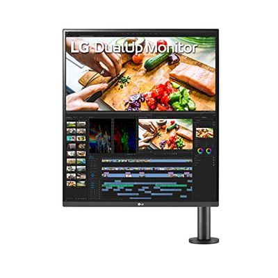 LG 28MQ780-B 28 Inch Monitor with 16:18 IPS QHD LCD 5ms 60hz Dualup Display, Ergonomic Stand, Black $749.24 (Reg $849.99)