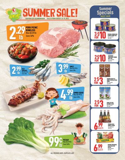 Seafood City Supermarket (ON) Flyer August 25 to 31