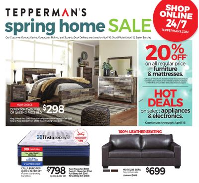 Tepperman's Flyer April 10 to 16