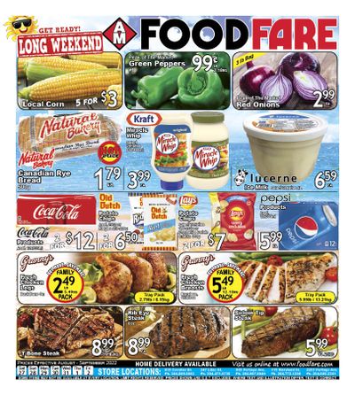Food Fare Flyer August 27 to September 2