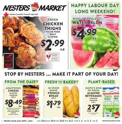 Nesters Market Flyer August 28 to September 3