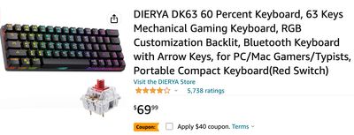 Amazon Canada Deals: Save 57% on Mechanical Gaming Keyboard with Coupon + 33% on USB Microphone + More Offers