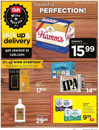 Cub Foods (MN) Weekly Ad Flyer Specials August 28 to September 3, 2022
