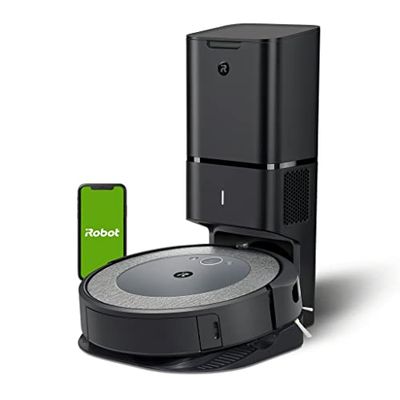 iRobot® Roomba® i3+ EVO (3550) Self-Emptying Robot Vacuum – Now Clean by Room with Smart Mapping, Empties Itself for up to 60 Days, Works with Alexa, Ideal for Pet Hair, Carpets $528 (Reg $699.99)