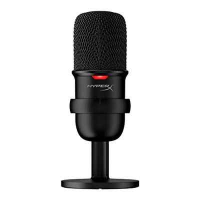 HyperX SoloCast – USB Condenser Gaming Microphone, for PC, PS4, PS5 and Mac, Tap-to-Mute Sensor, Cardioid Polar Pattern, Great for Gaming, Streaming, Podcasts, Twitch, YouTube, Discord, Black $44.99 (Reg $84.99)