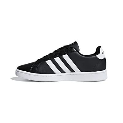 adidas mens Grand Court Tennis, Ftwr White/Core Black/Ftwr White, 11 US $73.8 (Reg $85.00)