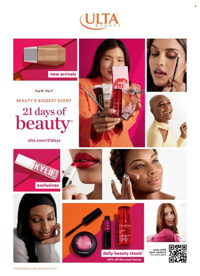 Ulta Beauty Weekly Ad Flyer Specials August 28 to September 17, 2022
