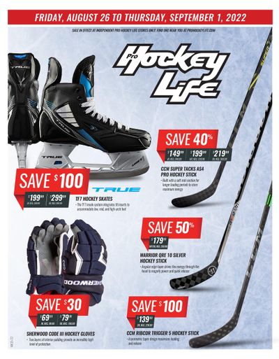 Pro Hockey Life Flyer August 26 to September 1