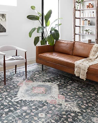 Loloi II SKYESKY-02CCML5076 Skye Area Rug 5'-0" x 7'-6" Charcoal/Multicolor $93.9 (Reg $137.85)