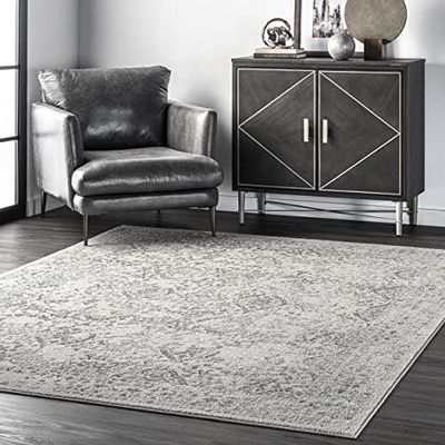 nuLOOM Vintage Kylie Faded Area Rug, 9' 10" x 14', Light Blue $249.99 (Reg $345.99)