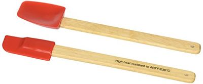 Norpro 3000R 2-Piece Spatula Set, Mini, Red $7.9 (Reg $11.95)