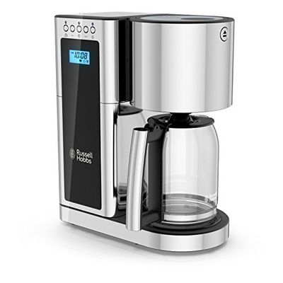 8-Cup Coffeemaker, Black Glass and Chrome, CM8100BKRC $64.9 (Reg $81.71)