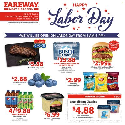 Fareway (IA) Weekly Ad Flyer Specials August 29 to September 3, 2022