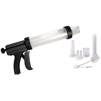 Weston Original Jerky Gun Jr (37-0211-W), Plastic Tube Holds 1lb of Ground Meat, Dishwasher Safe, Harvest $33.38 (Reg $45.98)