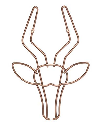Metaltex 370104 Safari Wall Hanger, Antelope, Copper $14.85 (Reg $18.33)