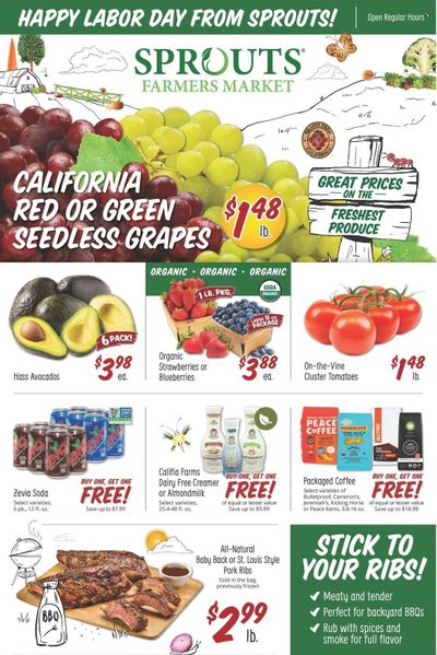Sprouts Weekly Ad Flyer Specials August 31 to September 6, 2022