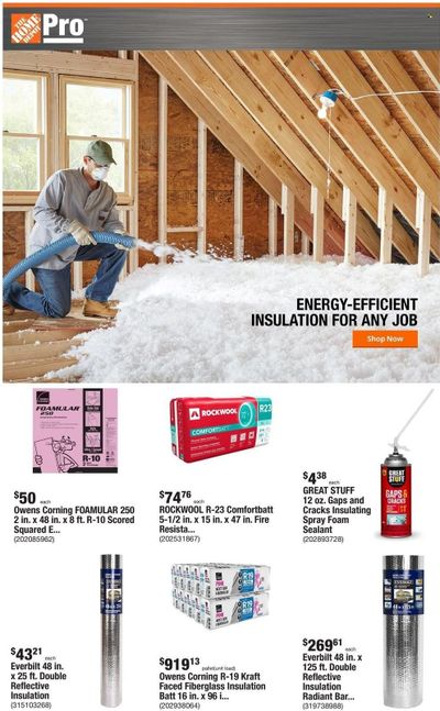 The Home Depot Weekly Ad Flyer Specials August 29 to September 5, 2022