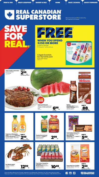 Real Canadian Superstore (ON) Flyer September 1 to 7