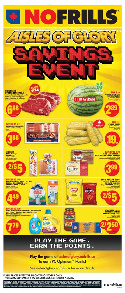 No Frills (ON) Flyer September 1 to 7