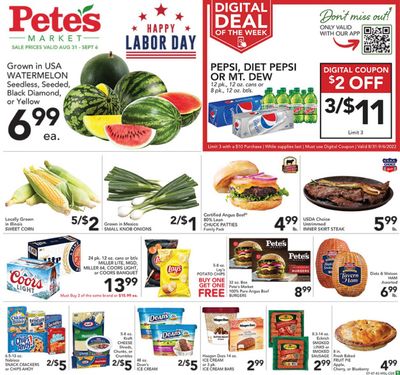 Pete's Fresh Market (IL) Weekly Ad Flyer Specials August 31 to September 6, 2022
