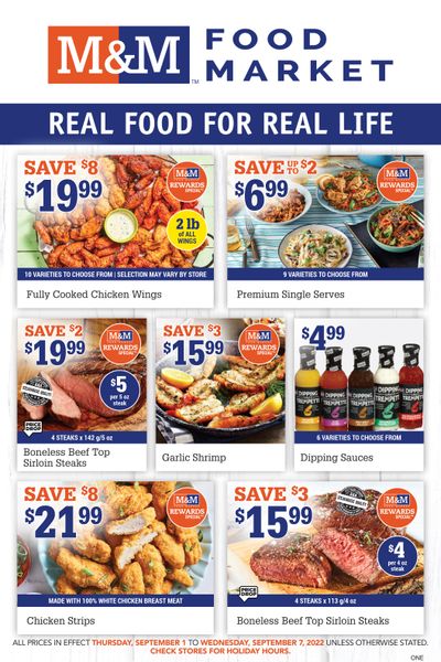 M&M Food Market (ON) Flyer September 1 to 7