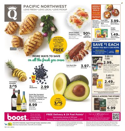 QFC (WA) Weekly Ad Flyer Specials August 31 to September 6, 2022