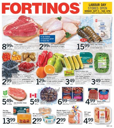 Fortinos Flyer September 1 to 7