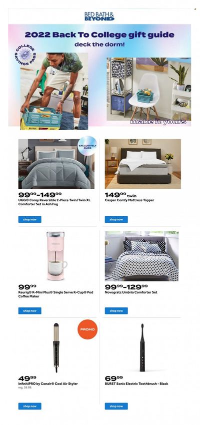 Bed Bath & Beyond Weekly Ad Flyer Specials August 28 to September 5, 2022